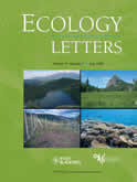 Ecology Letters Cover